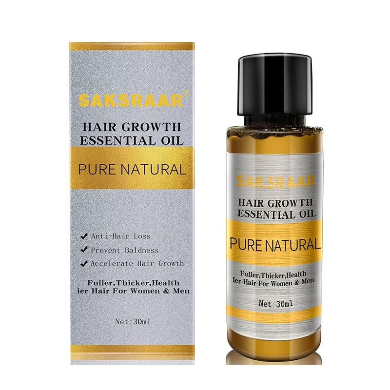 Essence de soins capillaires au gingembre