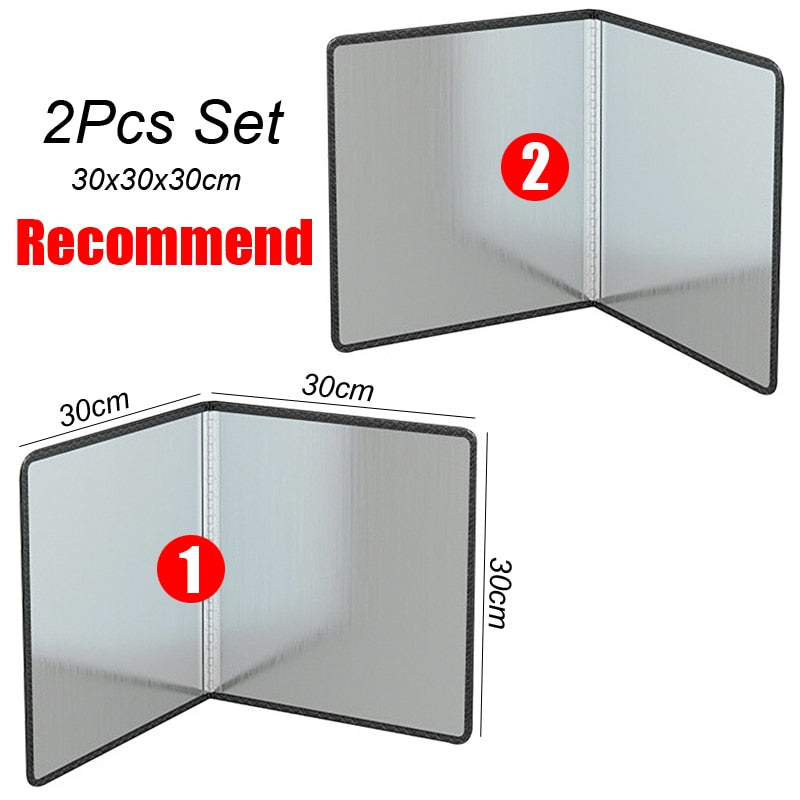 Foldable Splash Proof Baffle Kitchen Accessories