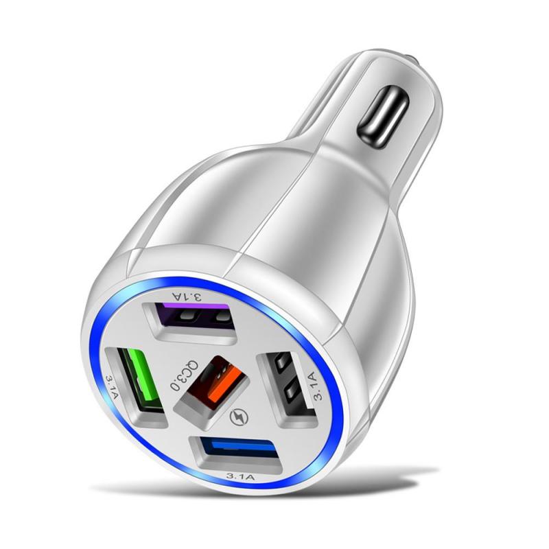 Chargeur de téléphone de voiture avec lumière LED