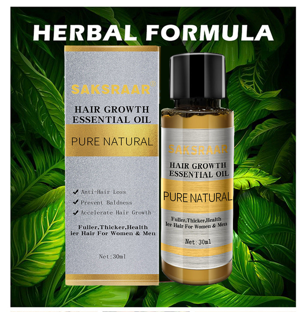 Essence de soins capillaires au gingembre