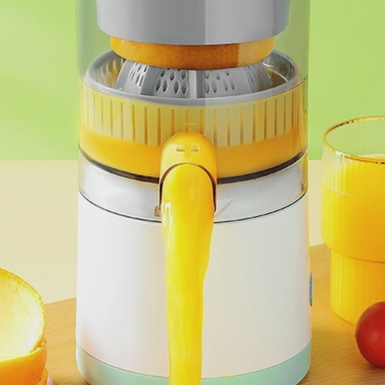 The blender has a powerful motor that can easily blend fruits and vegetables into delicious smoothies in just seconds. With its compact size and lightweight design, this juicer is ideal for use at home, work, or even when travelling.