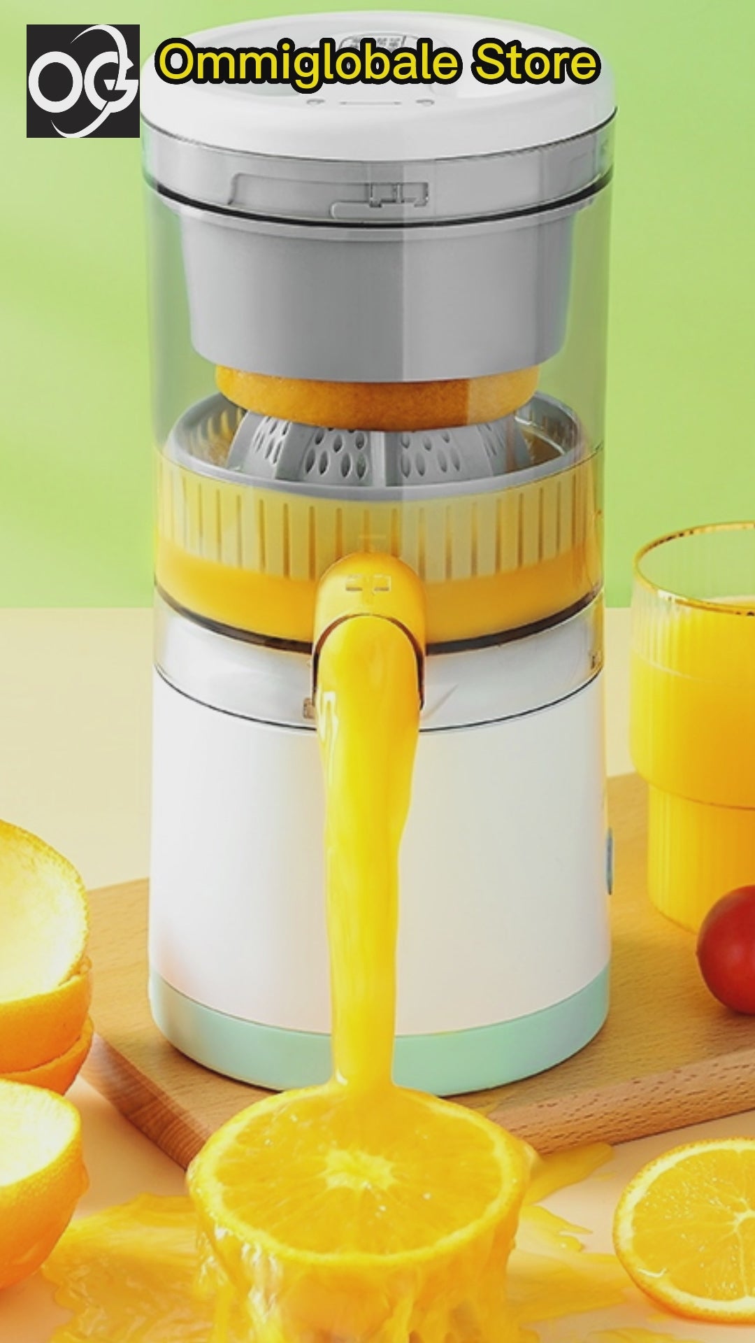 The blender has a powerful motor that can easily blend fruits and vegetables into delicious smoothies in just seconds. With its compact size and lightweight design, this juicer is ideal for use at home, work, or even when travelling.